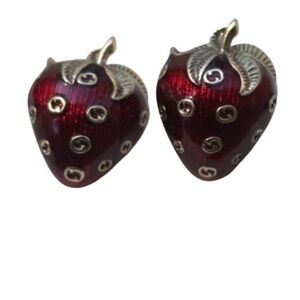 COPY - - Strawberry stud earrings